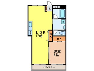 豊中大成ビルの物件間取画像